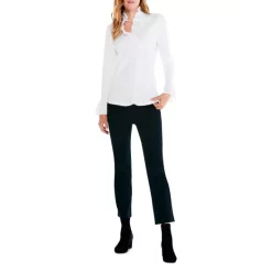 Budget 🧨 NIC+ZOE Ruffled Up Top Black Onyx 👏 -NIC+ZOE Sales unnamed file 59