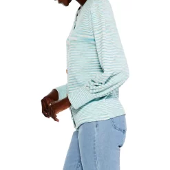 Best deal 🎁 NIC+ZOE Shifting Tides Striped Button Front Cardigan Orange Multi ⌛ -NIC+ZOE Sales unnamed file 596