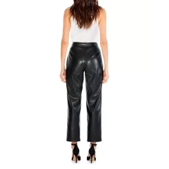 Best Pirce 🔔 NIC+ZOE Faux Leather Straight Leg Pants Black Onyx 🔔 -NIC+ZOE Sales unnamed file 604