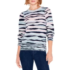 Flash Sale 🌟 NIC+ZOE Snowed In Sweater Blue Multi 😍