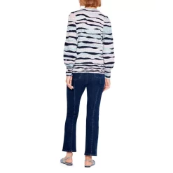 Flash Sale 🌟 NIC+ZOE Snowed In Sweater Blue Multi 😍 -NIC+ZOE Sales unnamed file 609