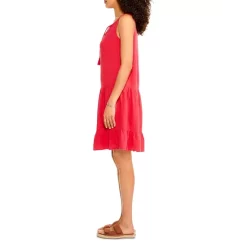 Deals ✨ NIC+ZOE Tiered Sleeveless 👗 Dress Cosmo Red 🛒 -NIC+ZOE Sales unnamed file 611