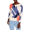 Best reviews of 👏 NIC+ZOE Fresh Squeeze Printed Sweater Blue Multi 🎁 -NIC+ZOE Sales unnamed file 613
