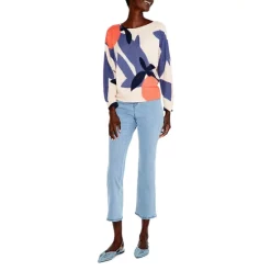 Best reviews of 👏 NIC+ZOE Fresh Squeeze Printed Sweater Blue Multi 🎁 -NIC+ZOE Sales unnamed file 616