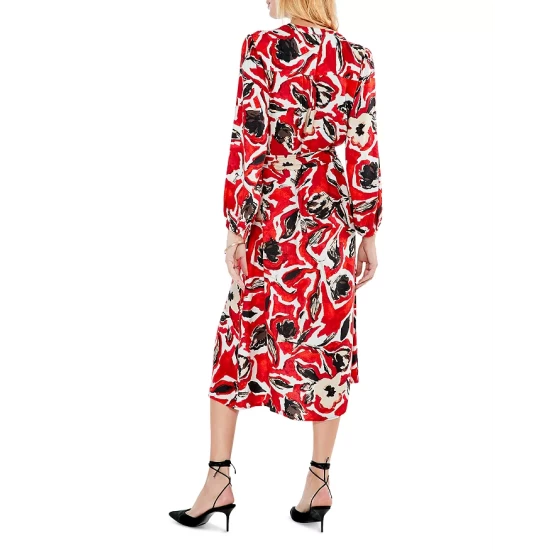 Top 10 โ๏ธ NIC+ZOE Petal Pop Belted ๐ Dress Red Multi ๐งจ 4 Top 10 โ๏ธ NIC+ZOE Petal Pop Belted ๐ Dress Red Multi ๐งจ - Image 2