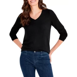 Best reviews of ๐คฉ NZT NIC+ZOE Sweet Dreams Long Sleeve Tee Grey Mix ๐คฉ