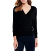 Hot Sale 💯 NIC+ZOE Vital Wrap Sweater Black Onyx 🧨 -NIC+ZOE Sales unnamed file 662
