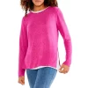 Budget 🔥 NZT NIC+ZOE Sweet Dreams Long Sleeve Double Layered Top Water 🛒 -NIC+ZOE Sales unnamed file 70