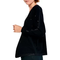 New 😍 NIC+ZOE Twinkle Cardigan Black Onyx 🎉 -NIC+ZOE Sales unnamed file 713