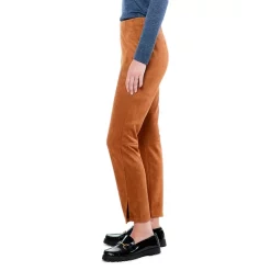 Discount 🌟 NIC+ZOE Faux Suede Slim Leg Pants Toffee ✨ -NIC+ZOE Sales unnamed file 722