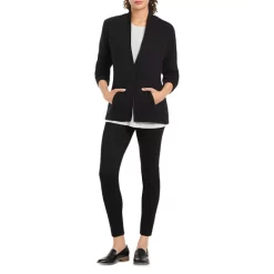Discount ✔️ NIC+ZOE Sleek Knit Blazer Black Onyx ❤️ -NIC+ZOE Sales unnamed file 732