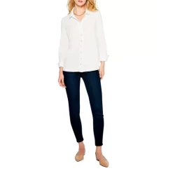 Best deal 🤩 NIC+ZOE Essential Collared 👕 Shirt Paper White 💯 -NIC+ZOE Sales unnamed file 750