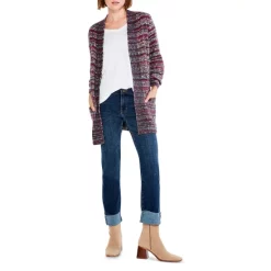 Best deal 🎉 NIC+ZOE Shadow Sunset Stripe Cardigan Pink Mix 🧨 -NIC+ZOE Sales unnamed file 796