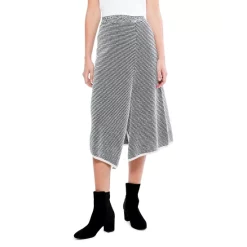 Discount 🌟 NIC+ZOE Pixel Knit 👗 Skirt Black Multi 🛒