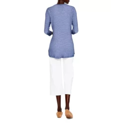 Best Sale 👏 NIC+ZOE Textured Drape Top Twilight 😉 -NIC+ZOE Sales unnamed file 810