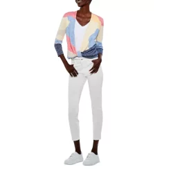 Buy 😉 NIC+ZOE From Above 4 Way Cardigan Pink Multi ✔️ -NIC+ZOE Sales unnamed file 821