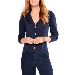 Coupon 🥰 NIC+ZOE Vital Femme Cardigan Dark Indigo 😍