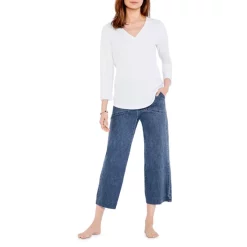 Best Pirce 🥰 NZT NIC+ZOE NZT Roll V Tee Black Onyx 🧨 -NIC+ZOE Sales unnamed file 885