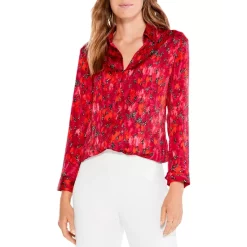 Buy 🌟 NIC+ZOE NIC + ZOE Mix And Mingle 👕 Shirt Red Multi ⌛