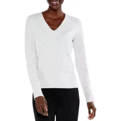 Best reviews of ❤️ NIC+ZOE Relaxed Glam Sweater Icing 🔥