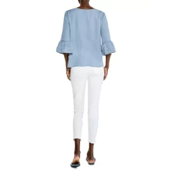 Budget 💯 NIC+ZOE Denim Tangier Top Mid Denim 😀 -NIC+ZOE Sales unnamed file 904