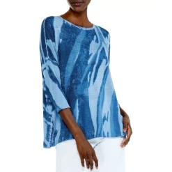 Wholesale ✔️ NIC+ZOE Petites Sea Dreams Sweater Blue Multi ⌛