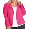 Buy ⌛ NIC+ZOE Plus Fringe Mix Open Front Jacket Charged Pink 🌟 -NIC+ZOE Sales unnamed file 922
