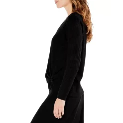 Cheapest 💯 NIC+ZOE Cozy Ribbed Twist Front Top Pop Red 🔔 -NIC+ZOE Sales unnamed file 934