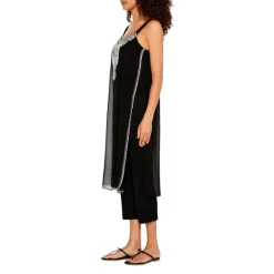 Brand new ✨ NIC+ZOE Flowing Sleeveless Jumpsuit Black Multi 👍 -NIC+ZOE Sales unnamed file 976