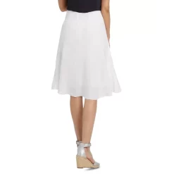 Top 10 🔔 NIC+ZOE Petites ☀️ Summer Fling 👗 Skirt Paper White 🔔 -NIC+ZOE Sales unnamed file 987