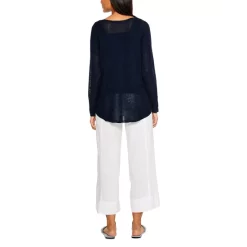 Cheap 🔔 NIC+ZOE 🌞 Summer Sweater Dark Indigo ✔️ -NIC+ZOE Sales unnamed file 997